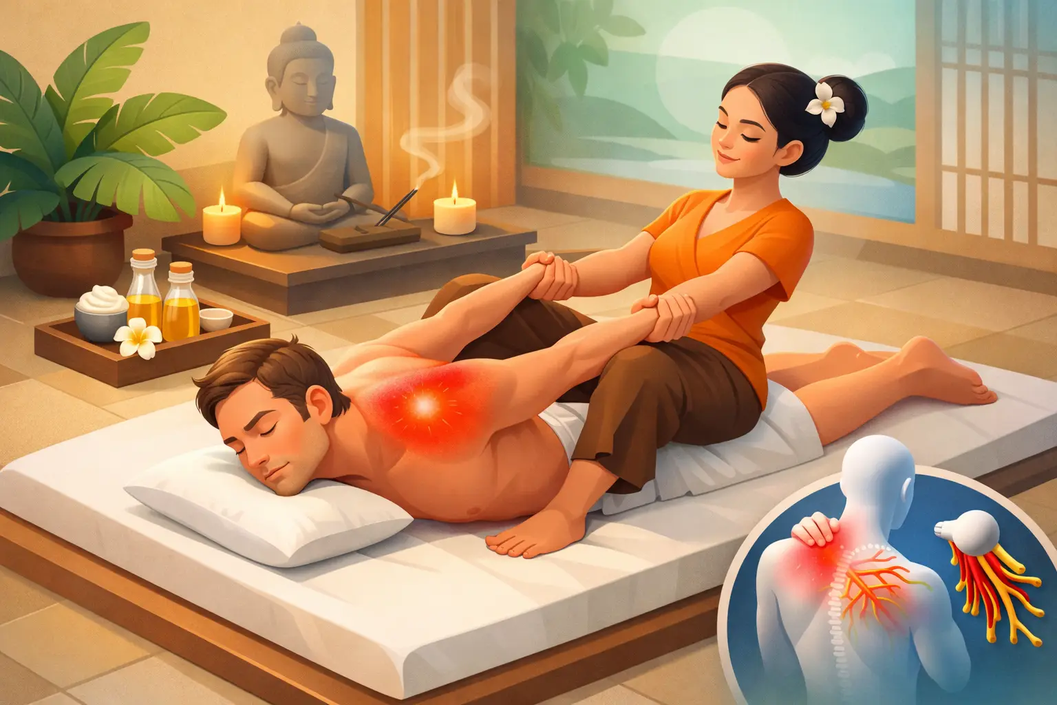 Ist Thai-Massage schmerzhaft?