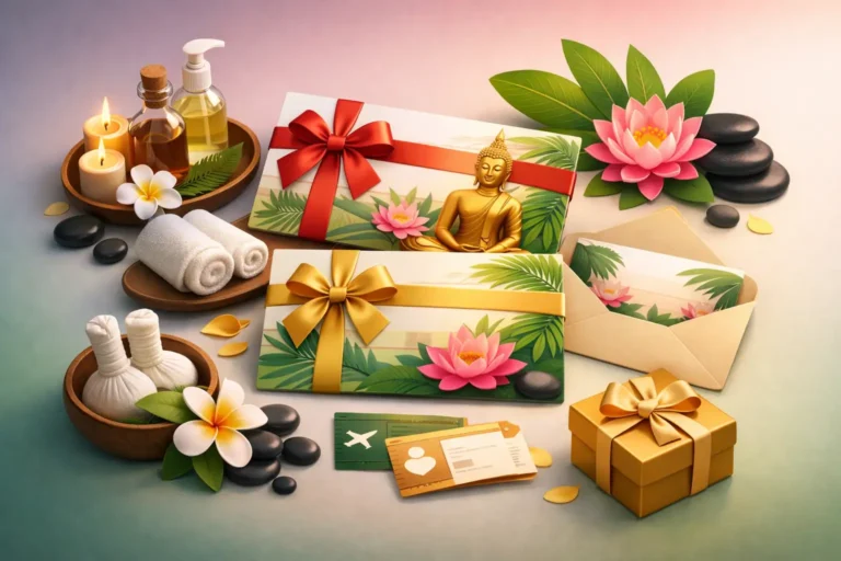 Thai Massage Geschenk Gutscheine richtig wählen