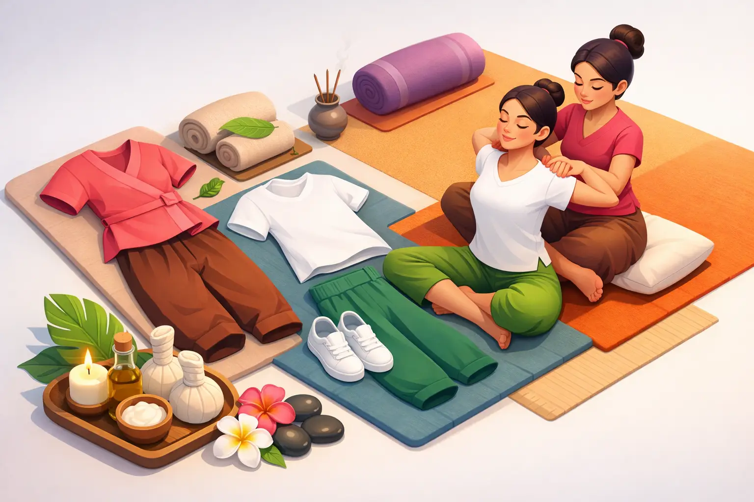 Thai Massage - was anziehen?