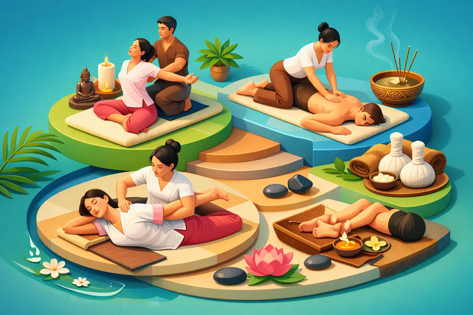 Beste Thai Massage Techniken im Überblick