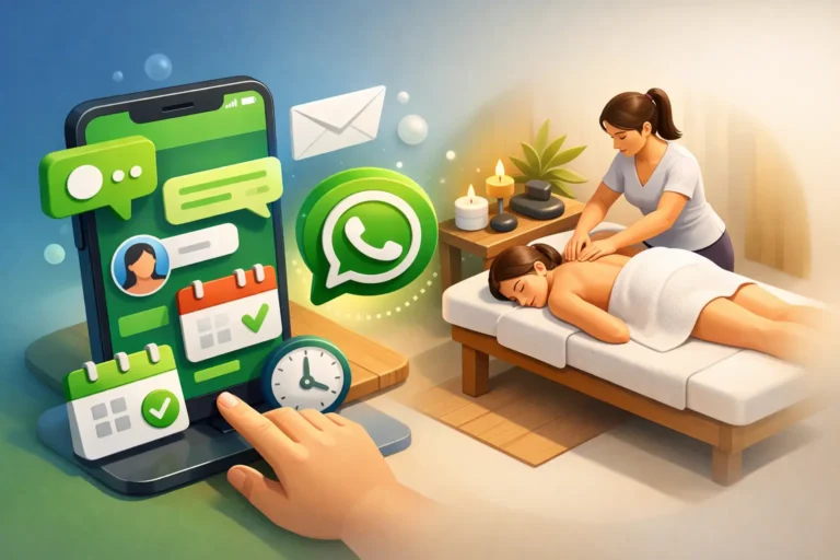 Massage Termin per WhatsApp einfach buchen